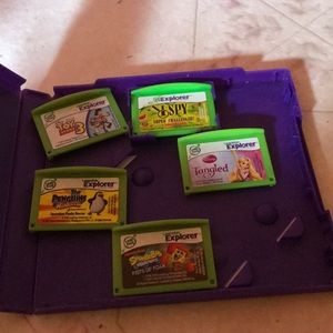 Leap frog explorer learning games